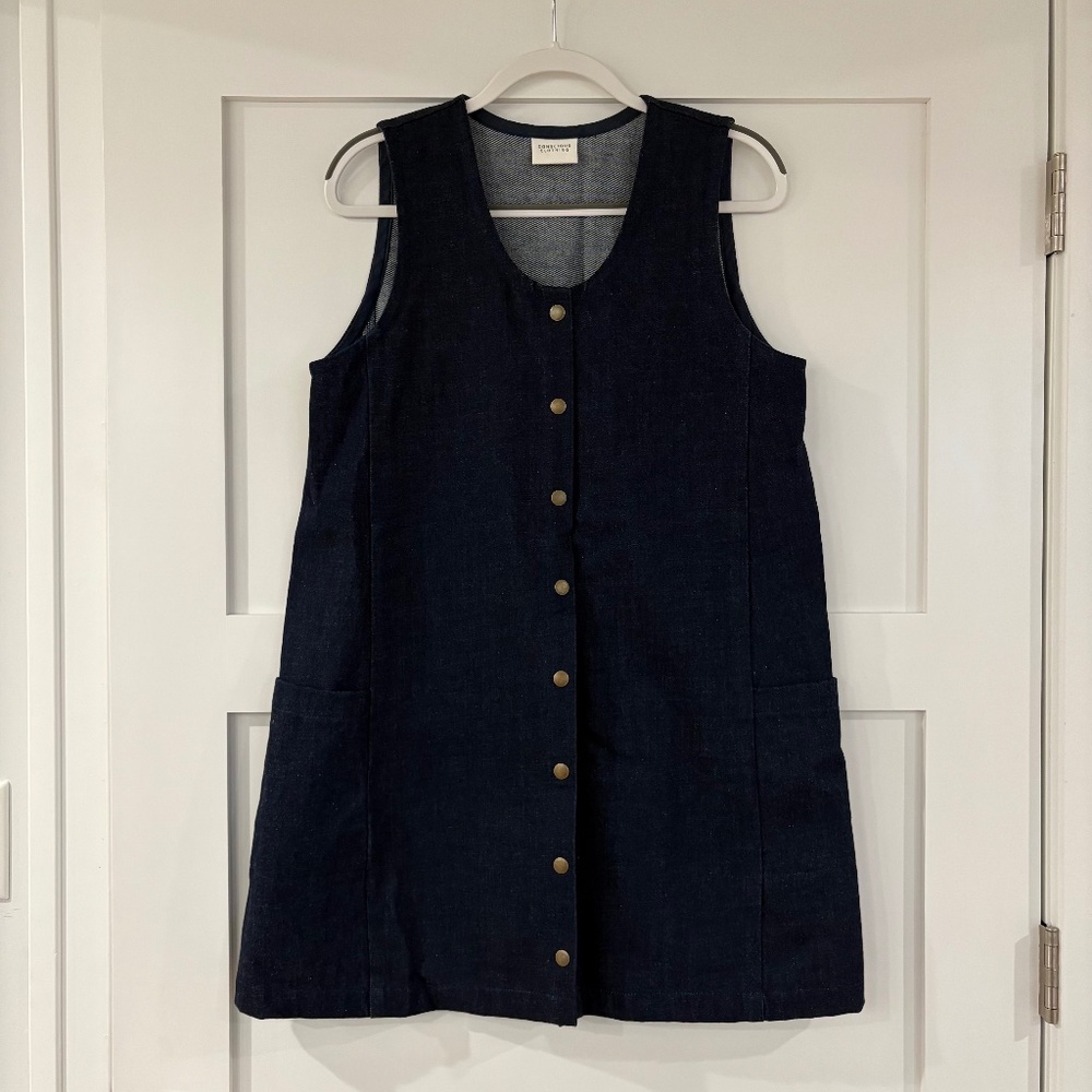 Conscious Clothing snap smock